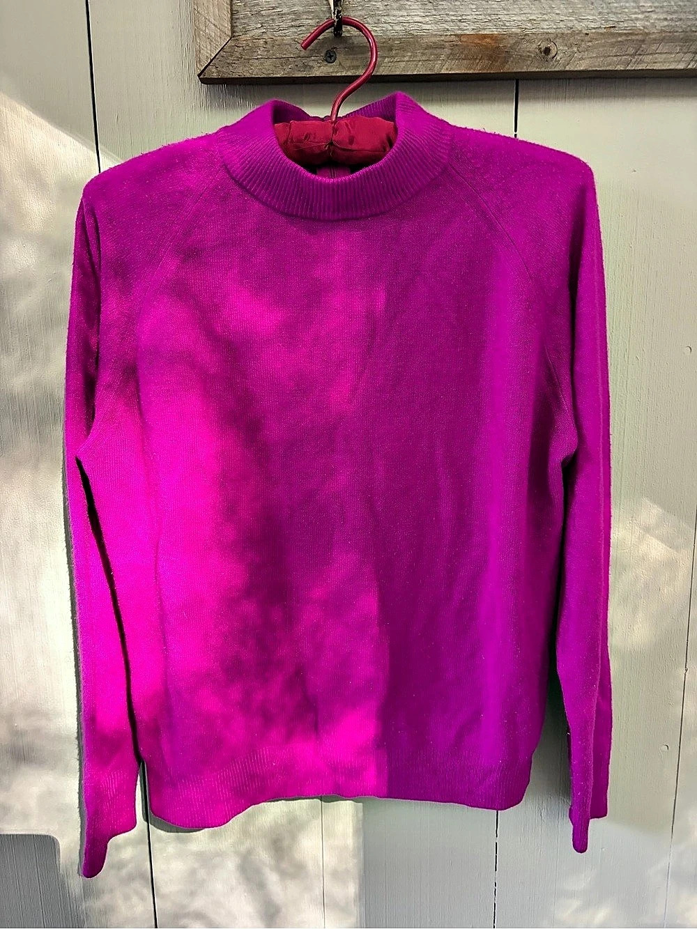 Pink/Fushia Turtleneck Sweater